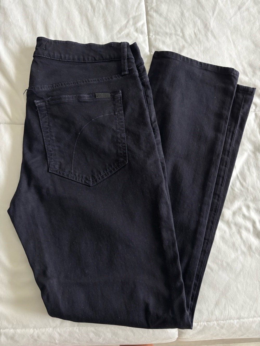 Joe's Jeans Black Slim Straight Jeans